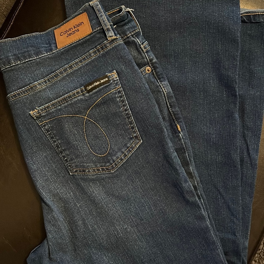 Flared Calvin Klein jeans